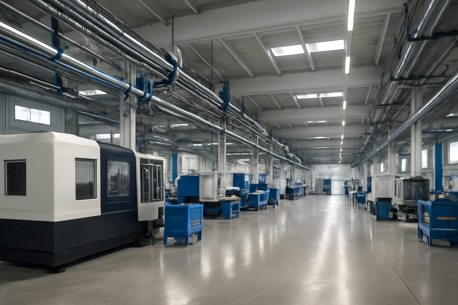 Manufacturing facility floor
